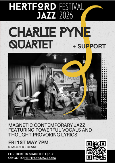 CHARLIE PYNE QUARTET - 1 May 2026