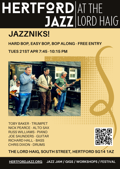 JAZZ AT THE LORD HAIG, HERTFORD
