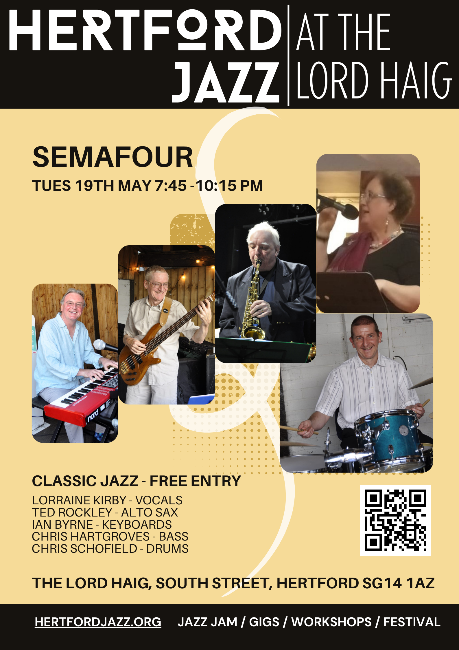JAZZ AT THE LORD HAIG, HERTFORD